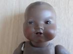 oude Armand Marseille black doll pop porselein repro babypop, Verzamelen, Poppen, Ophalen of Verzenden, Gebruikt, Pop