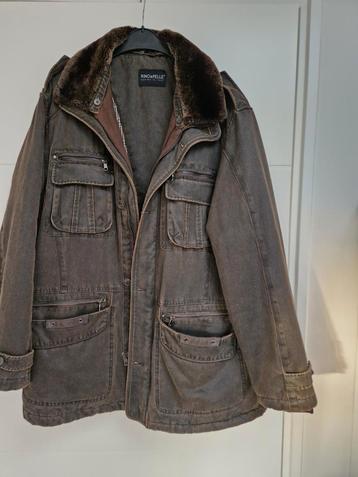 warme gevoerde winterjas van RINO&PELLE, maat 58 beschikbaar voor biedingen