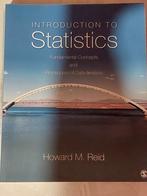 Introduction to Statistics, Boeken, Studieboeken en Cursussen, Ophalen of Verzenden, Zo goed als nieuw