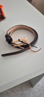 Elegante bruine damesriem - riem met gouden gesp, Kleding | Dames, Riemen en Ceinturen, Minder dan 3 cm, Bruin, Heupriem, Ophalen of Verzenden