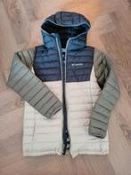 Columbia kinder winterjas maat L  beige/groen/zwart 146 152, Jongen of Meisje, Columbia, Nieuw, Ophalen of Verzenden
