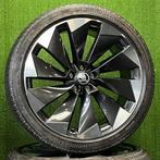Originele 21 inch Skoda Enyaq Supernova velgen met banden, Gebruikt, Banden en Velgen, 235 mm, Personenwagen