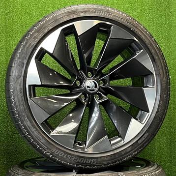 Originele 21 inch Skoda Enyaq Supernova velgen met banden beschikbaar voor biedingen