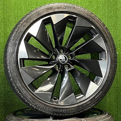 Originele 21 inch Skoda Enyaq Supernova velgen met banden, Auto-onderdelen, Banden en Velgen, Banden en Velgen, Zomerbanden, 21 inch