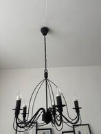 2X  Kroonluchter zwart, Ophalen of Verzenden, Gebruikt, Metaal, .