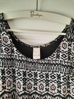 Vila trendy jurk met print, maat XS., Verzenden, Zwart, Vila, Zo goed als nieuw
