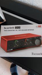 Focusrite Scarlett 2i2 3rd Gen Audio Interface, Ophalen, Nieuw