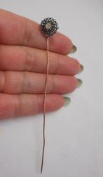 Zilveren bicolor mutsen of revers speld nr.593, 10 cm of meer, Overige kleuren, Verzenden, Zo goed als nieuw