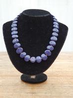 Kazuri ketting, Verzenden, Nieuw, Paars, Overige materialen