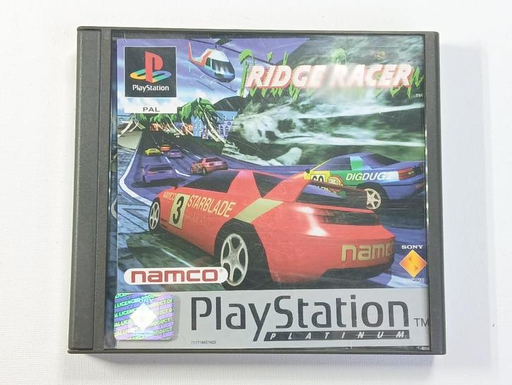 Ridge Racer - PlayStation - PSX - PAL - Compleet, Spelcomputers en Games, Games | Sony PlayStation 1, Zo goed als nieuw, Racen en Vliegen