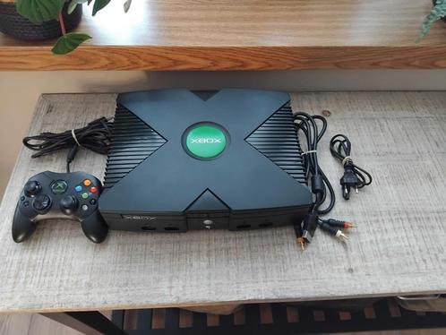Xbox original refurbished ZONDER MODD, Spelcomputers en Games, Spelcomputers | Xbox Original, Zo goed als nieuw, Met 1 controller