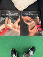 Houtbewerking Boeken: Jigs & Fixtures, Cabinetmaking, Boeken, Hobby en Vrije tijd, Ophalen, Gelezen, Houtbewerking