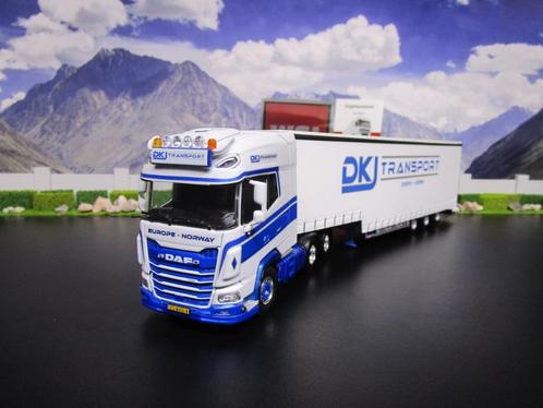 Wsi 01-4556 DKJ Transport. Daf XG+, Hobby en Vrije tijd, Modelauto's | 1:50, Nieuw, Bus of Vrachtwagen, Wsi, Ophalen
