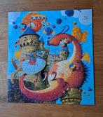 Djeco Puzzel - Draak en Kasteel - 54 Stukjes, Kinderen en Baby's, Speelgoed | Kinderpuzzels, Ophalen of Verzenden, Meer dan 50 stukjes