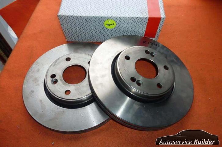 Remschijven + blokken Renault Laguna 2  280mm  Nieuw ABS/AD, Auto-onderdelen, Remmen en Aandrijving, Renault, Nieuw, Ophalen of Verzenden
