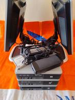 3x HP Compaq dc7900 Ultra Slim desktop en 2x monitor, Ophalen, Zo goed als nieuw, Met monitor, HDD
