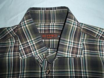 Etro geruit overhemd mt 39 met baleinen beschikbaar voor biedingen