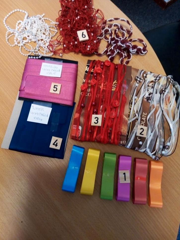 Meters hobby lint samen in 1 koop, Hobby en Vrije tijd, Knutselen, Zo goed als nieuw, Materiaal, Ophalen of Verzenden