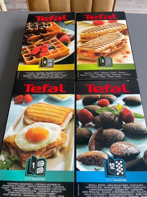Bakplaten Tefal Snack Collection, Huis en Inrichting, Keuken | Keukenbenodigdheden, Zo goed als nieuw, Ophalen