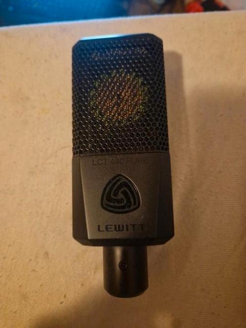 Lewitt LCT 440 Pure - Microfoon - zo goed als nieuw, Muziek en Instrumenten, Microfoons, Zo goed als nieuw, Studiomicrofoon, Ophalen of Verzenden