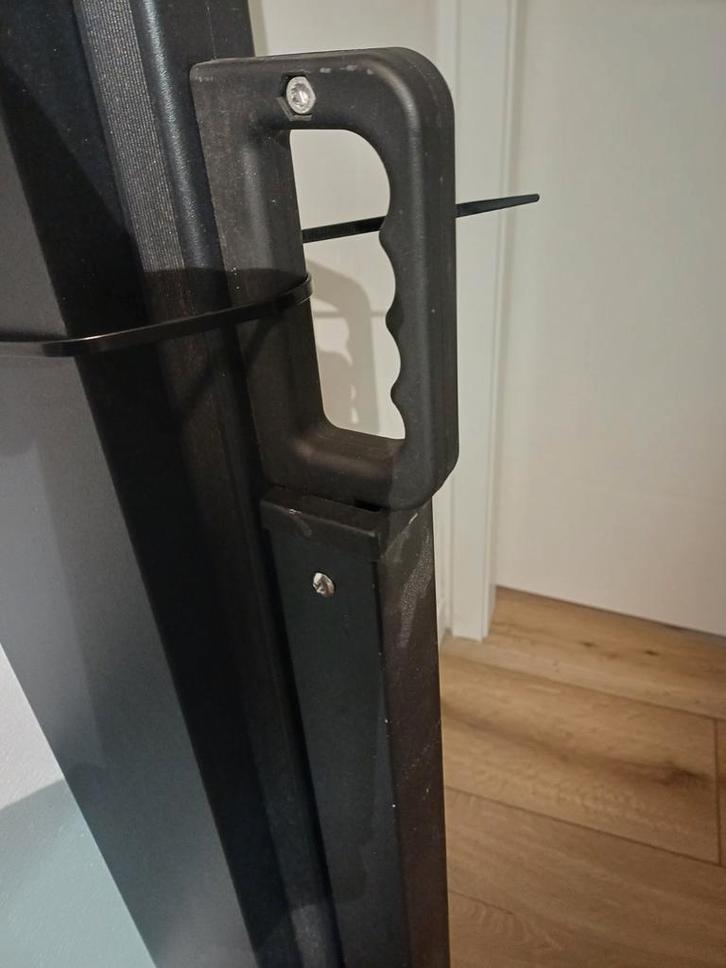 Uittrekbaar windscherm 160x300 cm - Antraciet, Tuin en Terras, Tuinschermen, Ophalen