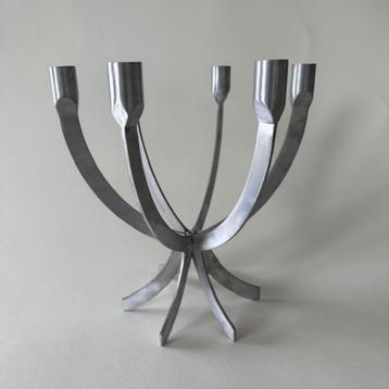 retro IKEA aluminium kandelaar Sigga Heimis beschikbaar voor biedingen