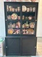 IKEA Havsta Buffetkast - Zwart, Huis en Inrichting, Kasten | Buffetkasten, Ophalen, Zo goed als nieuw, 25 tot 50 cm, 200 cm of meer