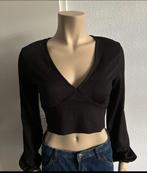 Royal Chicks shirt cropped zwart maat S, Kleding | Dames, T-shirts, Verzenden, Zwart, Zo goed als nieuw, Lange mouw