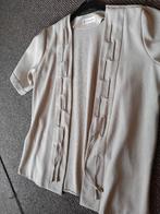 DAMES SETJE HEMPJE MET BLOUSE/MAAT M/ZANDKLEUR/VINTAGE SETJE, Ophalen, Gedragen