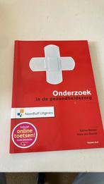 Esther Bakker - Onderzoek in de gezondheidszorg, Esther Bakker; Hans van Buuren, Ophalen of Verzenden, Zo goed als nieuw, Nederlands