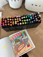 Alcohol Markers Set van Action - Complete Set!, Hobby en Vrije tijd, Ophalen, Zo goed als nieuw, Overige typen
