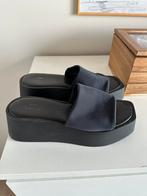 Slipper sandalen, Verzenden, Zwart, Sandalen of Muiltjes, Zo goed als nieuw