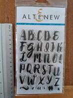 ALTENEW ALPHABET LETTERS bullet journal planner stempel, Hobby en Vrije tijd, Stempelen, Ophalen of Verzenden, Zo goed als nieuw