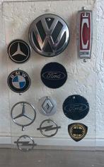 Bord met auto emblemen, Ophalen of Verzenden, Gebruikt, Auto's