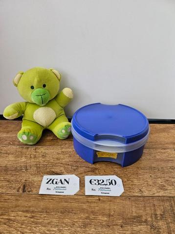 WEEKEND ACTIE! Tupperware vensterdoos koektrommel €32,50 beschikbaar voor biedingen