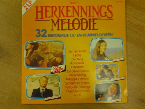Dubbel LP - Herkenningsmelodie, Cd's en Dvd's, Vinyl | Filmmuziek en Soundtracks, Gebruikt, 12 inch, Ophalen of Verzenden