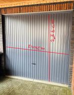Te koop: stalen garagedeur/kanteldeur, Ophalen, Gebruikt, Garagedeur, Metaal