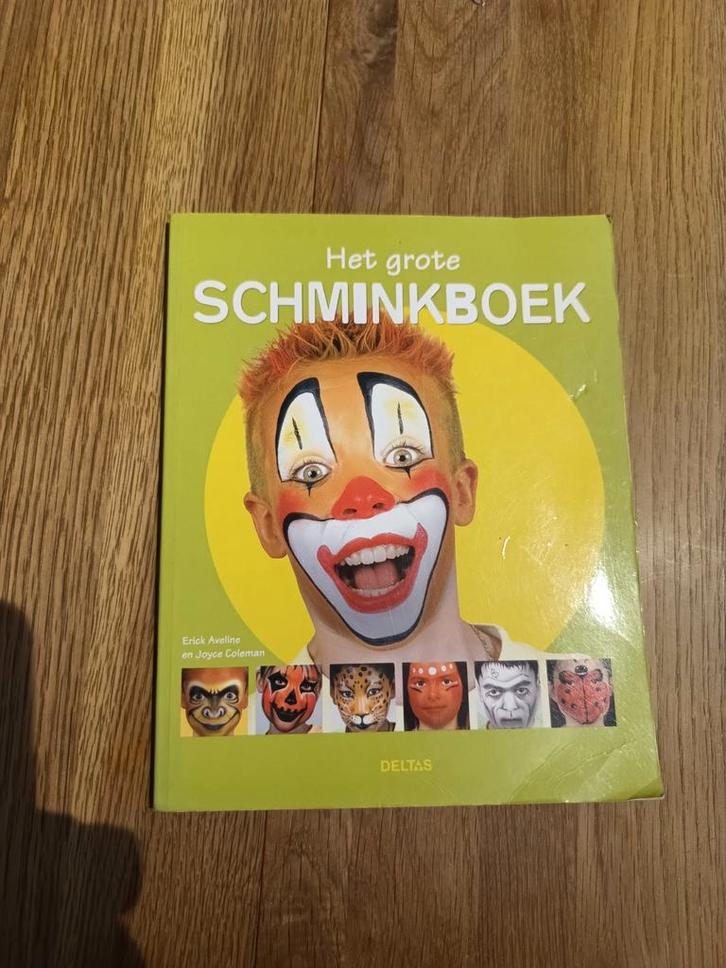 Het Grote Schminkboek - Creatieve Ideeën voor Kinderen, Boeken, Hobby en Vrije tijd, Zo goed als nieuw, Overige onderwerpen, Ophalen of Verzenden