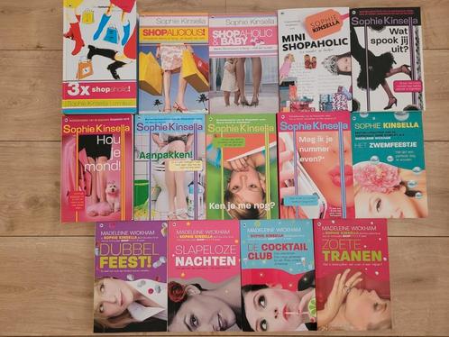 Sophie Kinsella: 16 titels in 14 boeken (o.a. Shopaholic), Boeken, Chicklit, Zo goed als nieuw, Ophalen of Verzenden