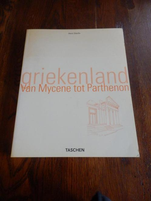 Griekenland van Mycene tot Parthenon:::Henri Stierlin., Boeken, Kunst en Cultuur | Architectuur, Zo goed als nieuw, Architectuur algemeen