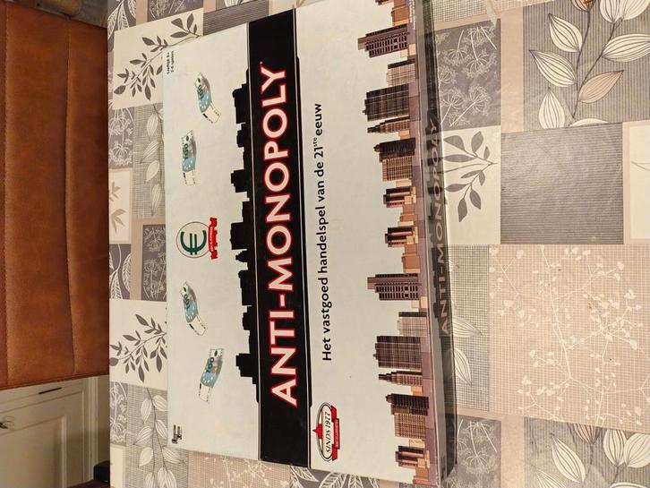 Nieuw. Ongebruikt bordspel Anti monopoly van University Game, Hobby en Vrije tijd, Gezelschapsspellen | Bordspellen, Nieuw, Ophalen of Verzenden