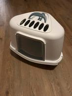 Hoek kattenbak en reismand in 1 koop, Ophalen, Gebruikt, Gesloten