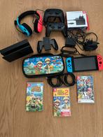 Nintendo Switch (2019) - orig. acces, doos en 3 spellen, Online, Gebruikt, Overige genres, 1 speler