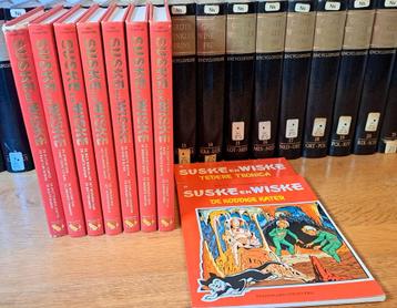 7 collectie-albums en 2 stripboeken van  "Suske en Wiske".  beschikbaar voor biedingen