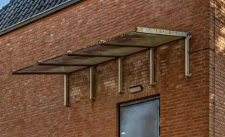 Afdak luifel overkapping markies 324 cm breed ( 217 ), Huis en Inrichting, Woonaccessoires | Zuilen en Pilaren, Gebruikt, Ophalen
