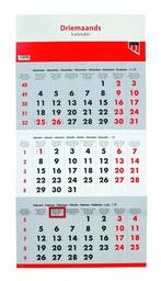 3-Maandskalender 2026, Diversen, Bureau-accessoires, Ophalen of Verzenden, Nieuw