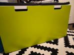 Ikea Stuva Speelgoedkist Groen + Kussen, Ophalen of Verzenden, Gebruikt, Minder dan 140 cm, Minder dan 70 cm