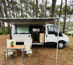 Ford Transit 2003 - met hefdak & apk tot 3.6.26, Caravans en Kamperen, Campers, Buscamper of Camperbus, Ford, Tot en met 2, Airbags