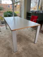 Moderne eettafel Arco uitschuifbaar, Gebruikt, 100 tot 150 cm, Metaal, Vier personen