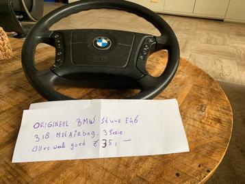 BMW E46 Stuur met Airbag beschikbaar voor biedingen